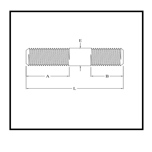Zinc Plated Fully Threaded Stud Bolt high quality